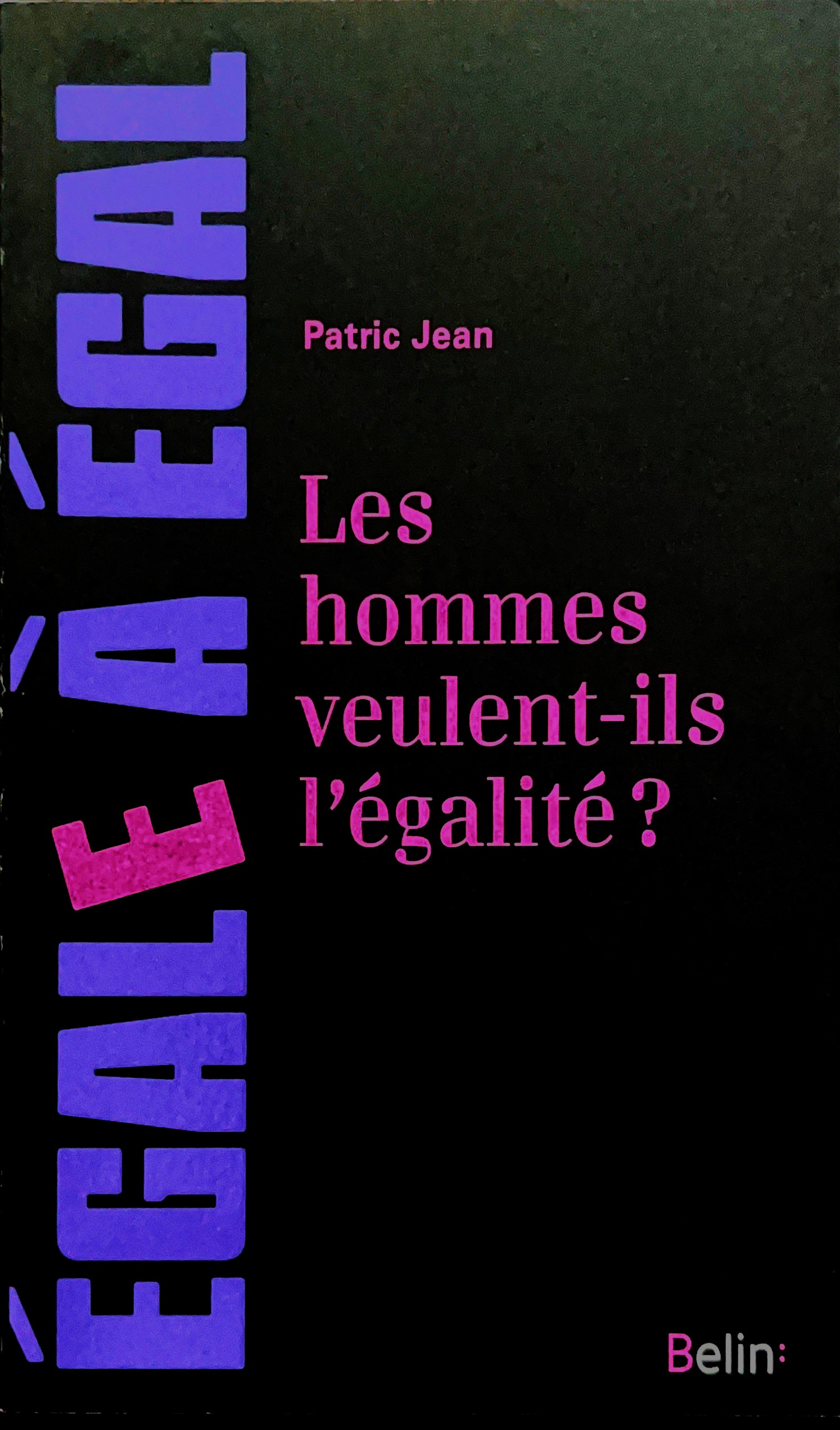 « Les hommes veulent-ils l’égalité ? », Patric Jean, 2015