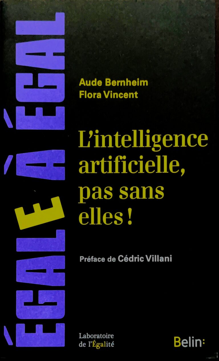 « L’intelligence artificielle, pas sans elles ! », Aude Bernheim et Flora Vincent, 2019