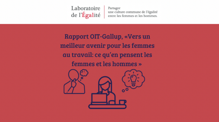 LA PLUPART DES FEMMES PREFERENT TRAVAILLER… ET LA MAJORITE DES HOMMES EST D’ACCORD !