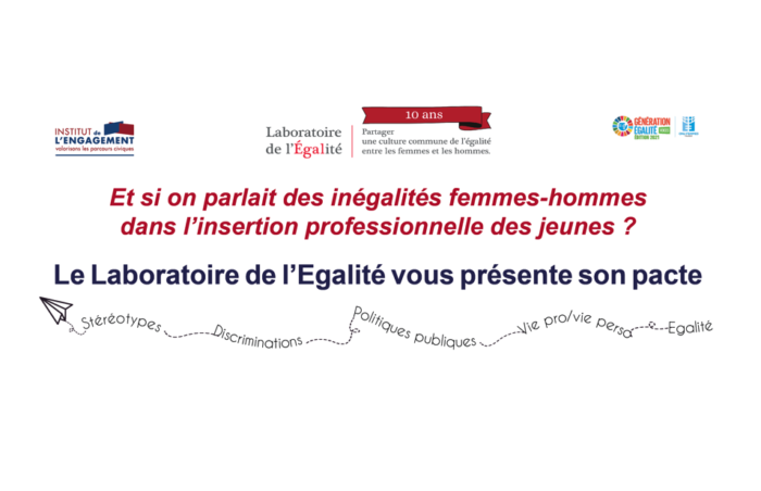 Lancement de notre Pacte pour l’égalité femmes-hommes dans l’insertion professionnelle des jeunes