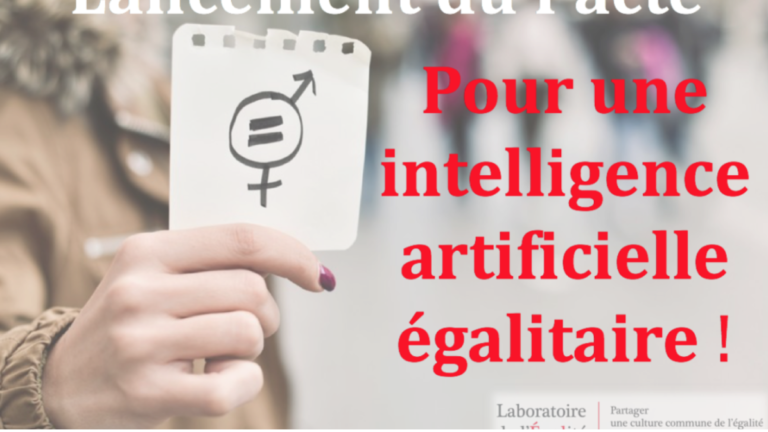 L’INTELLIGENCE ARTIFICIELLE, PAS SANS ELLES ! Communiqué de presse