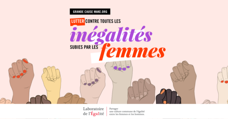 Le Laboratoire de l’Egalité rejoint Make.org pour la Grande Cause « Inégalités Femmes »