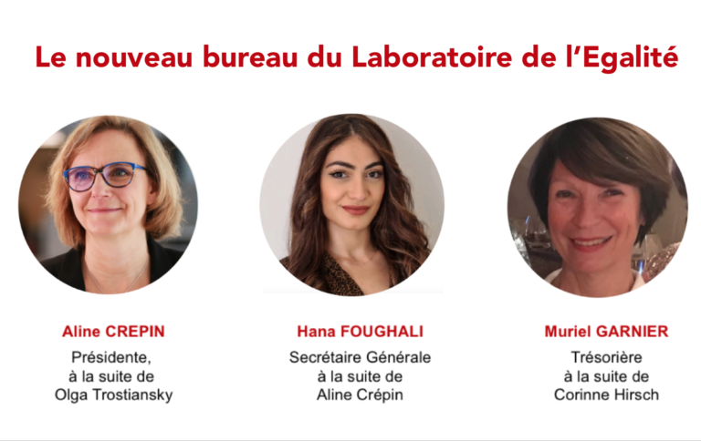 Nouvelle organisation du laboratoire de l’égalité