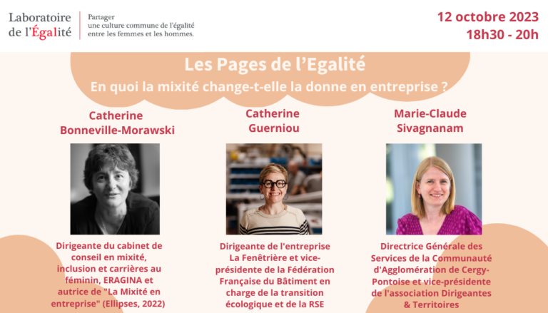 Les Pages de l’Egalité – La mixité des métiers – Episode 6